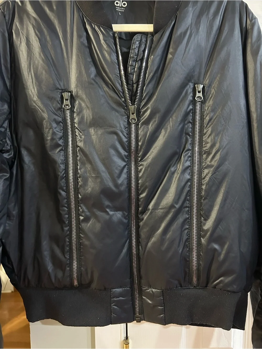 ALO Yoga lightweight bomber